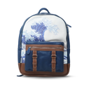 The Great Wave Backpack-Leather