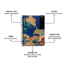 British Museum Spiral A5 Notebook 6