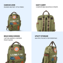 Captain America Backpack Marvel Bag 5