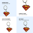 DC Superman Logo key ring