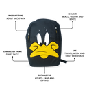Daffy Duck Backpack Black 6