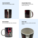 Darth Warder Red and Black Coffee Mug 7