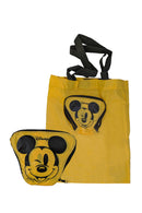 Disney Mickey Pocket Shopping Bag Yellow