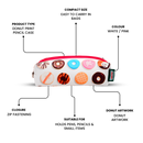 Donut Print Pencil Case
