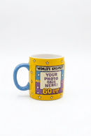 60th Birthday Milestone Custom Photo Ceramic Mug | Gift for Celebrants