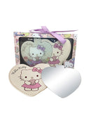 Hello Kitty Vintage Heart Shaped Compact Mirror
