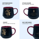 Harry Potter Gryffindor Crest (Courage Determination Bravery) Ceramic Mug | Gift for Fans