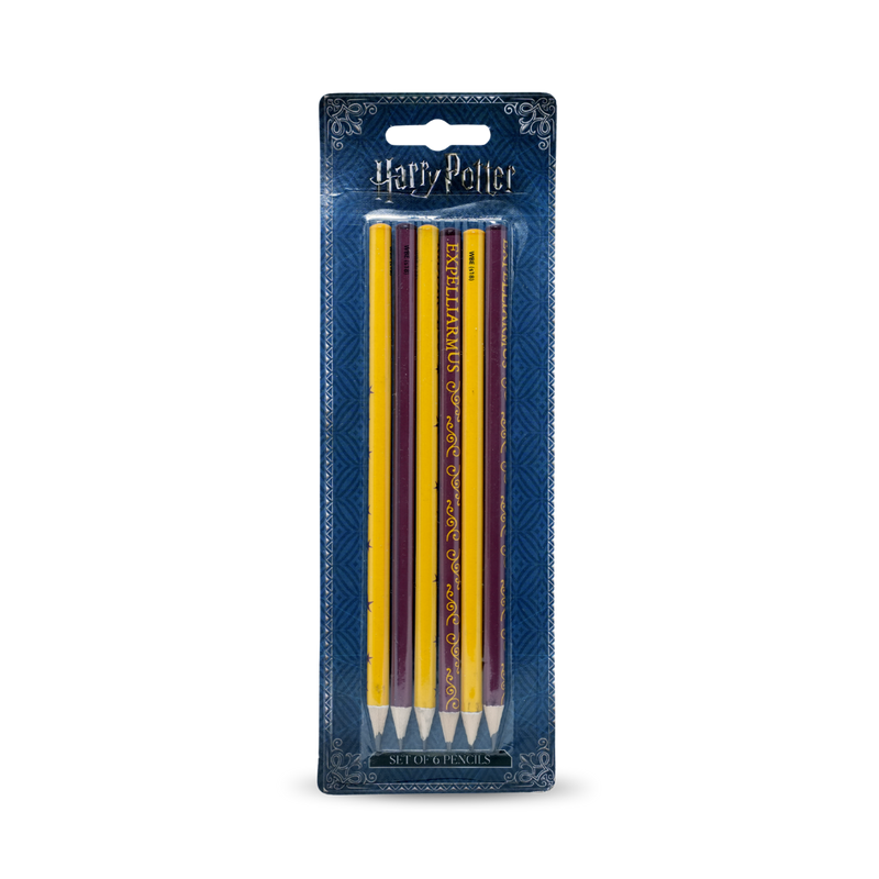 Harry Potter Pencil Set Pack of 6 1