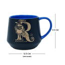 Ravenclaw Coffee Mug – Blue and Matte Black Ceramic Tea Cup
