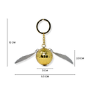 Harry Potter Snitch Locket Keyring