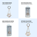 Harry Potter Time Turner Keyring