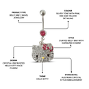 Hello Kitty Body Jewellery Belly Piercings 4