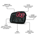 Hello Kitty Wallet Black