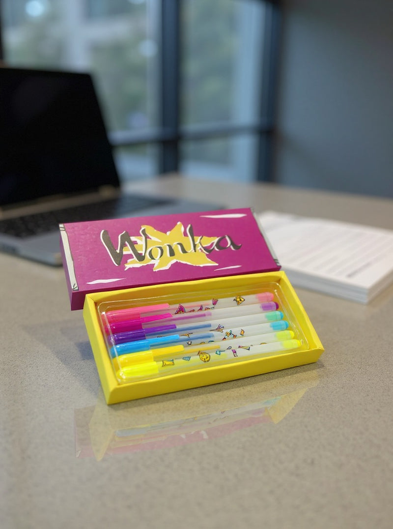 Willy Wonka Whimsical Pen Set | Gift for Writing Enthusiasts