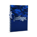 Just Hype Navy Blue Sleek Notebook