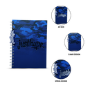 Just Hype Navy Blue Sleek Notebook