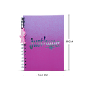 Just Hype Pink Sleek Notebook