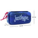 Just Hype Blue Camo Pencil Case