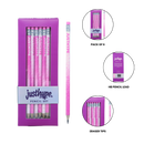 Just Hype Pink Pencil Set-6 Pack