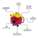 Little Miss Chatterbox 3D Keyring 5