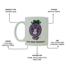 Little Miss Naughty Ceramic Mug 7