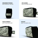 Marvel Monochrome Comic Wash Bag