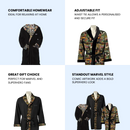 Marvel Premium Reversible Men Robe 7