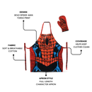 Marvel Spiderman Torso Apron Gloves Set 2