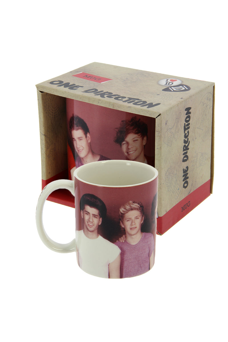 One Direction Gold Ceramic Mug  with Gift Box – Official Merchandise Coffee Cup