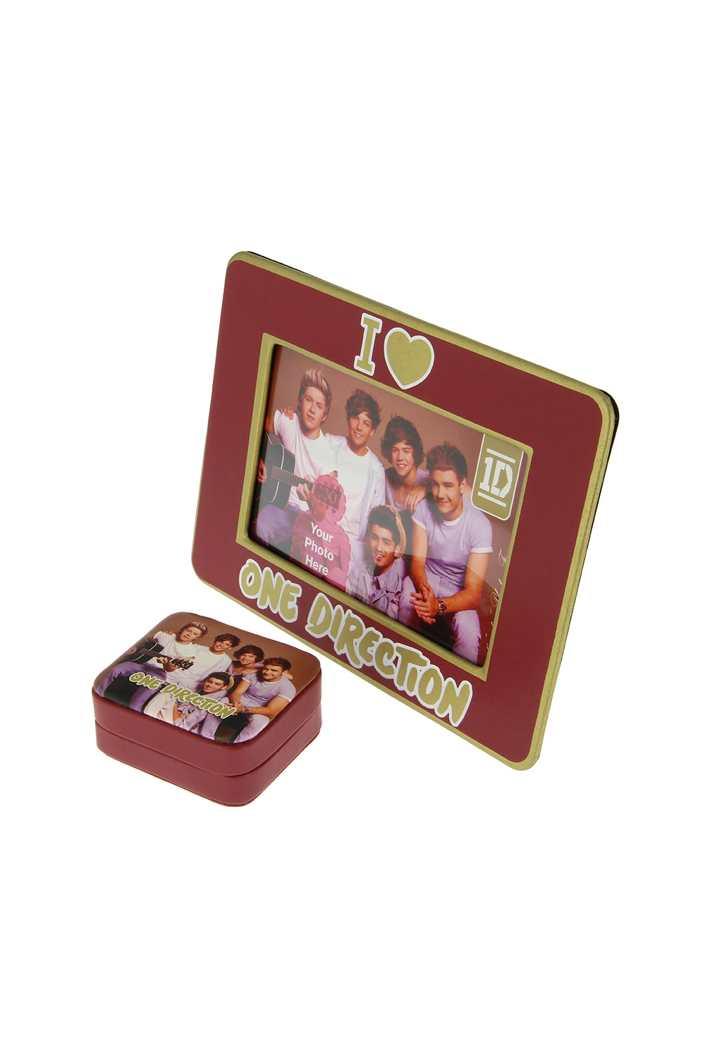 One Direction Photo frame and small Jewelry Box with Gift Pack ...