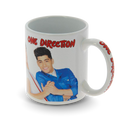 One Direction Red and Blue Ceramic Mug