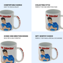 One Direction Red and Blue Ceramic Mug