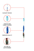 Brush Buddies Justin Bieber Manual Toothbrush