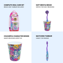 Shopkins Kids Toothbrush Rinsing Cup Set 7
