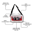 Stranger Things Cassette Sling Bag 4