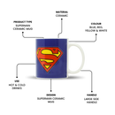 Superman Mug & Coaster Set