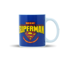 Superman "Dad Is My Hero" Mug