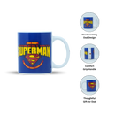 Superman "Dad Is My Hero" Mug