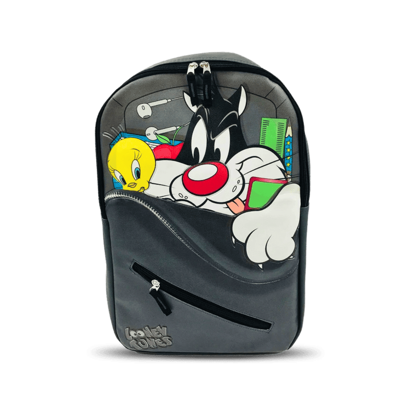 Sylvester Tweety Adult PU Printed Backpack 1