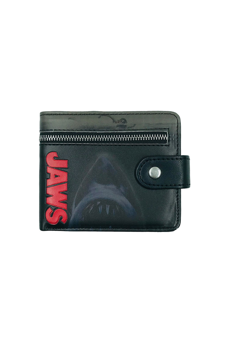 Jaws Shark Attack Zip Detail Wallet