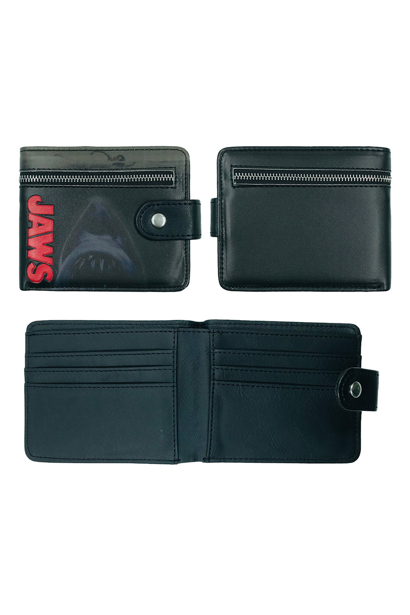 Jaws Shark Attack Zip Detail Wallet