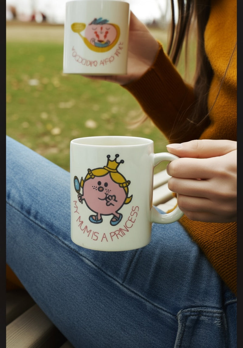Little Miss Princess Ceramic Mug – Cute Microwave & Dishwasher Safe Ceramic Gift Cup