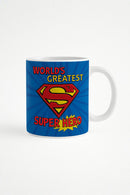 DC Comic Superman Mug – World's Greatest Superhero Gift- Microwave-Safe