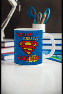 DC Comic Superman Mug – World's Greatest Superhero Gift- Microwave-Safe