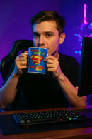 DC Comic Superman Mug – World's Greatest Superhero Gift- Microwave-Safe