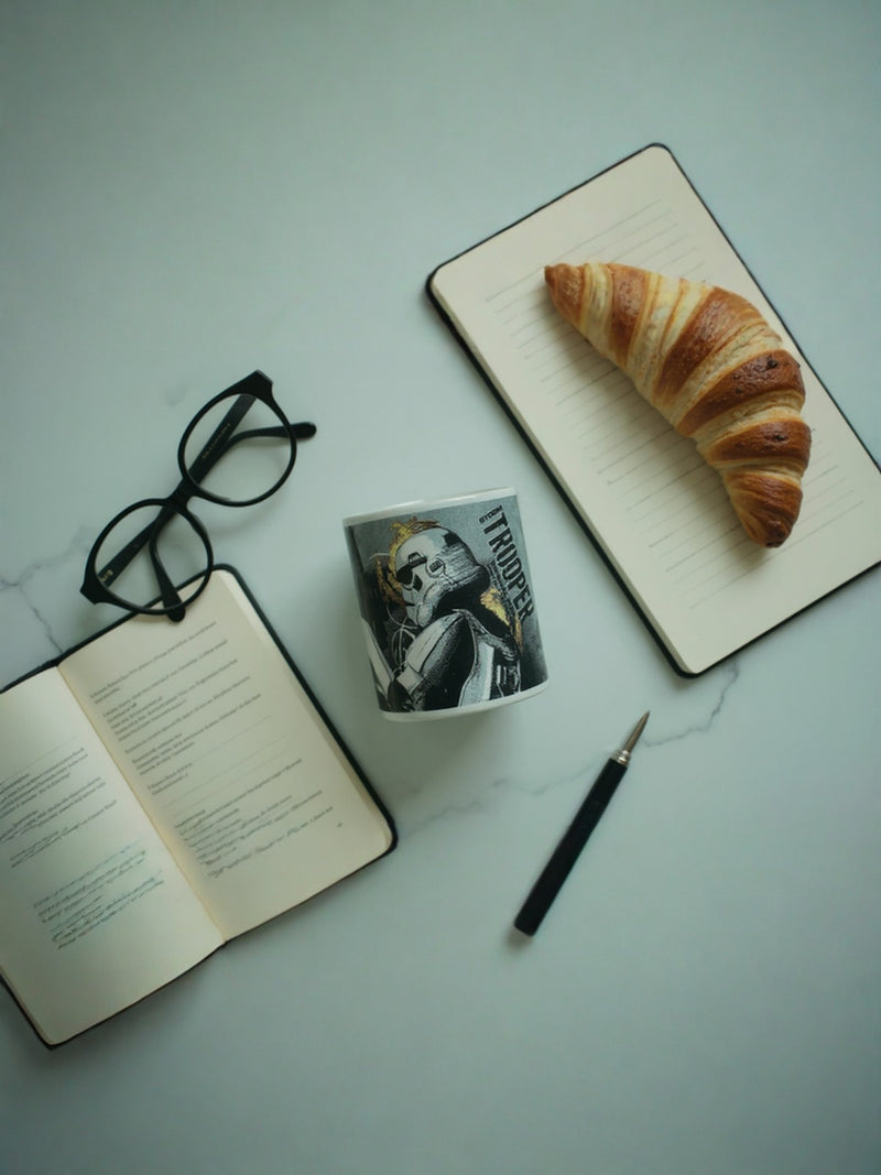 Star Wars Darth Vader Ceramic Mug – Comfortable C-Shaped Handle Coffee Cup- Dishwasher & Microwave Safe