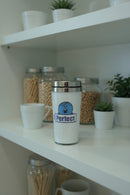 Mr. Perfect Insulated Travel Mug – Stainless-Steel Spill & Leakproof Cup—Reusable Eco-frendly Gft