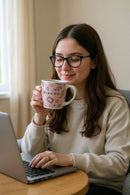 Nostalgia FRIENDS TV Show Mug- Pink Ceramic Microwave and Dishwasher Safe | Legendary Gift