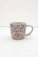 Nostalgia FRIENDS TV Show Mug- Pink Ceramic Microwave and Dishwasher Safe | Legendary Gift