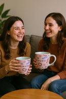 Nostalgia FRIENDS TV Show Mug- Pink Ceramic Microwave and Dishwasher Safe | Legendary Gift